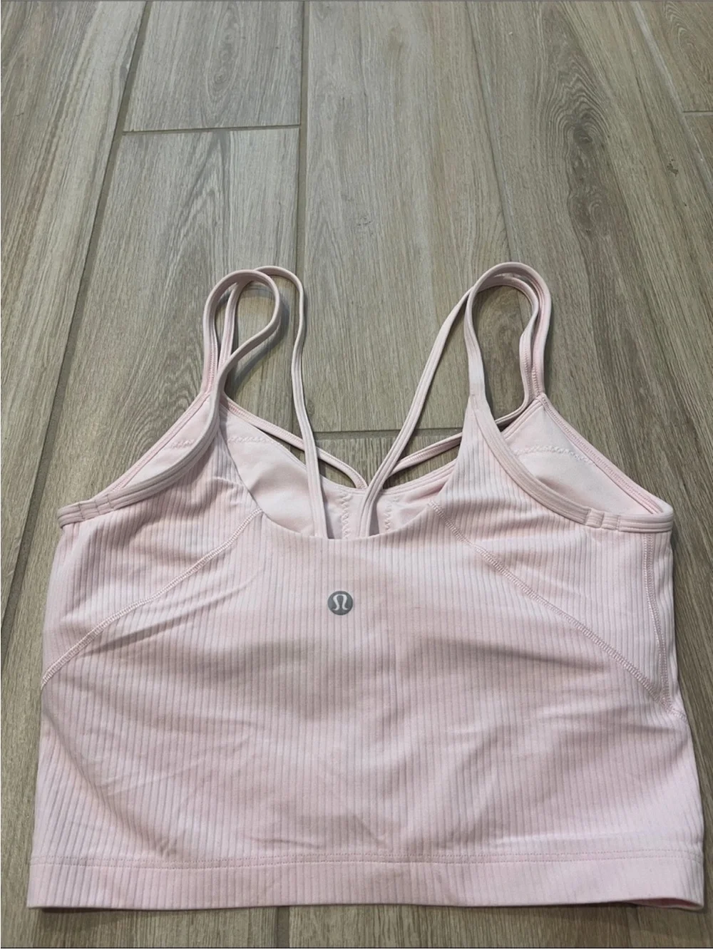 Lululemon Align Strappy Ribbed Tank Top Strawberry Milkshake Sz 6
